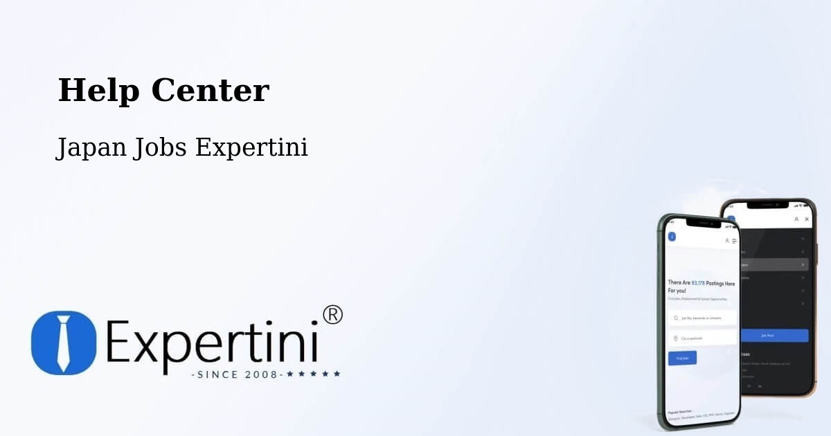 Help Center – Kuroda - Japan Jobs Expertini