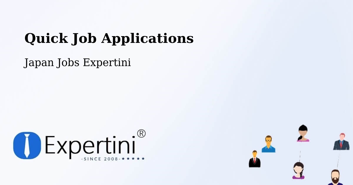 Quick Apply Feature – Kuroda - Japan Jobs Expertini