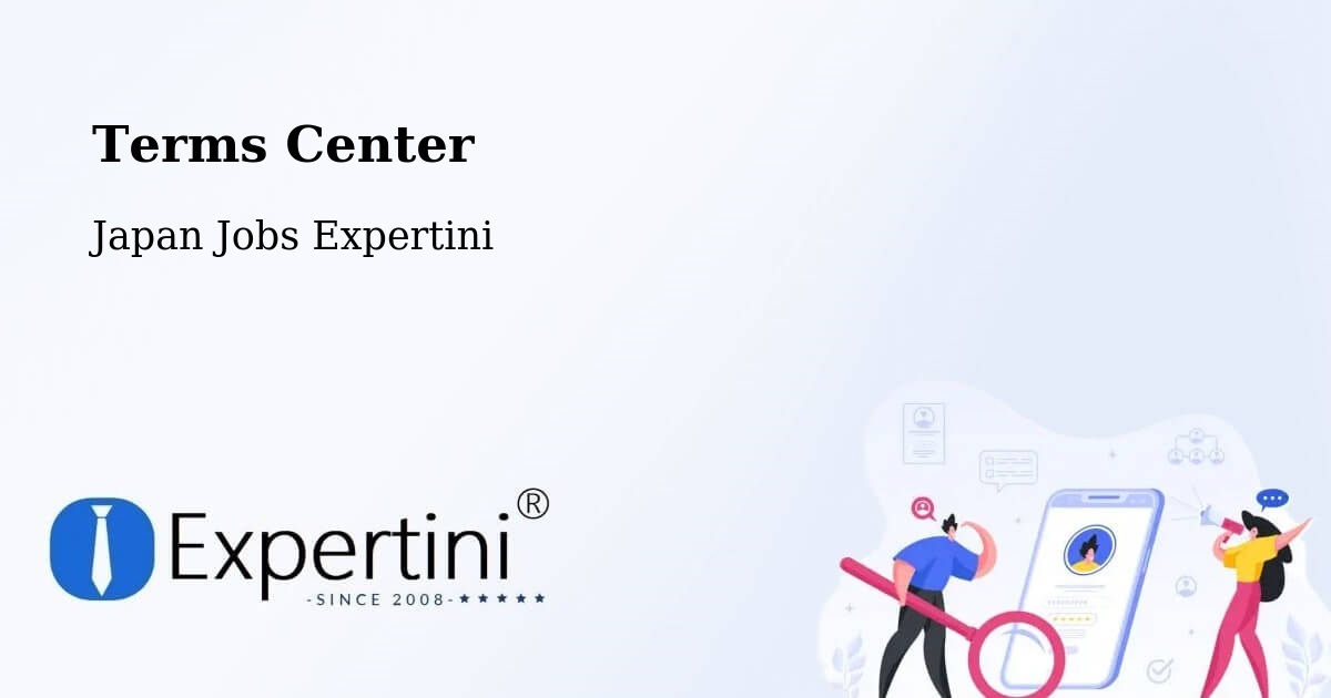 Terms of Service – Kuroda - Japan Jobs Expertini